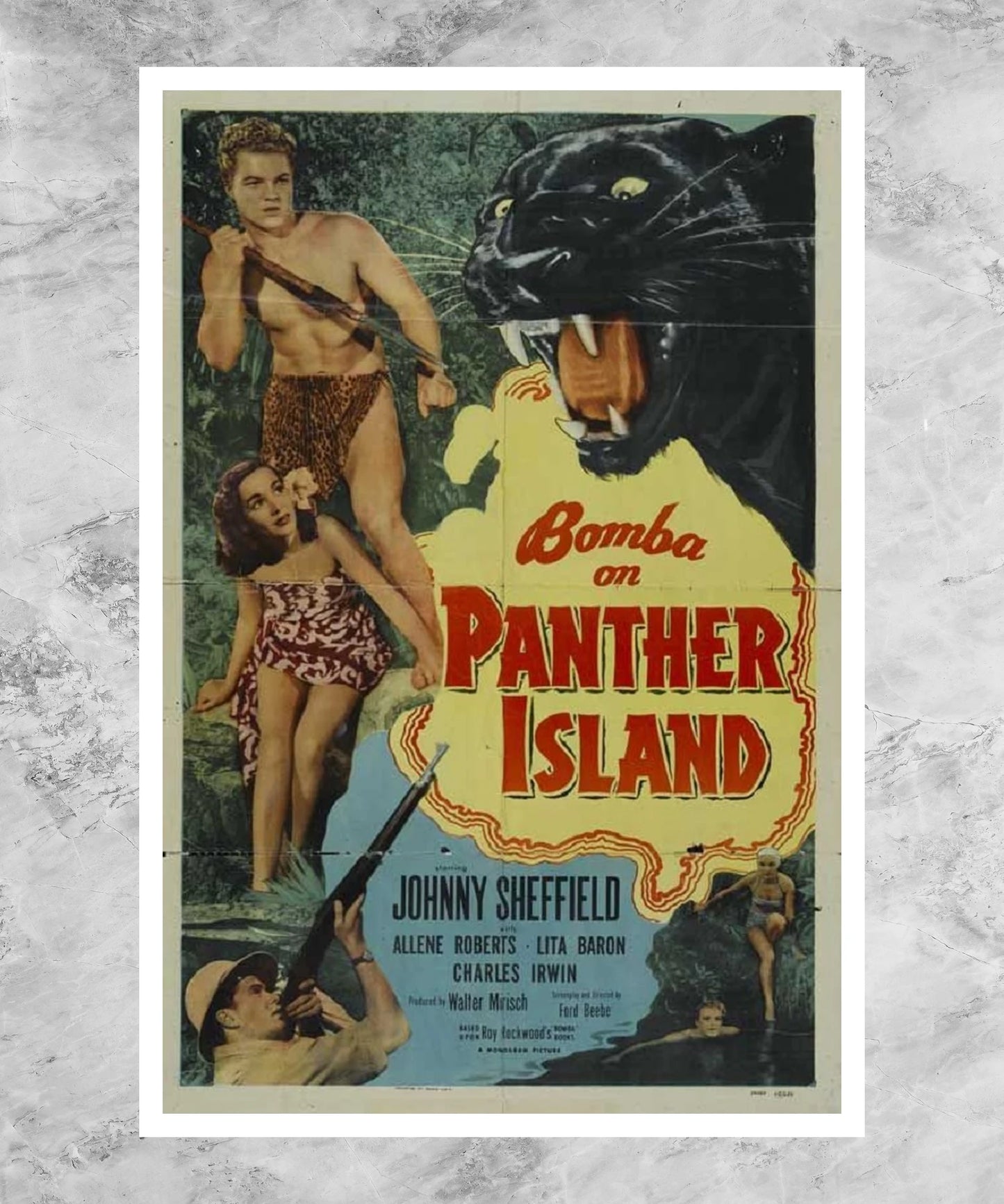Bomba on Panther Island Poster