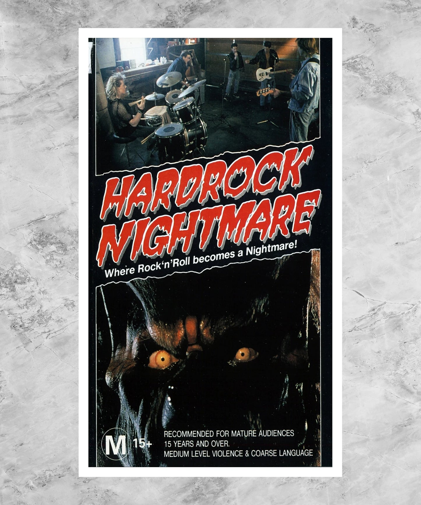 Hard Rock Nightmare Poster