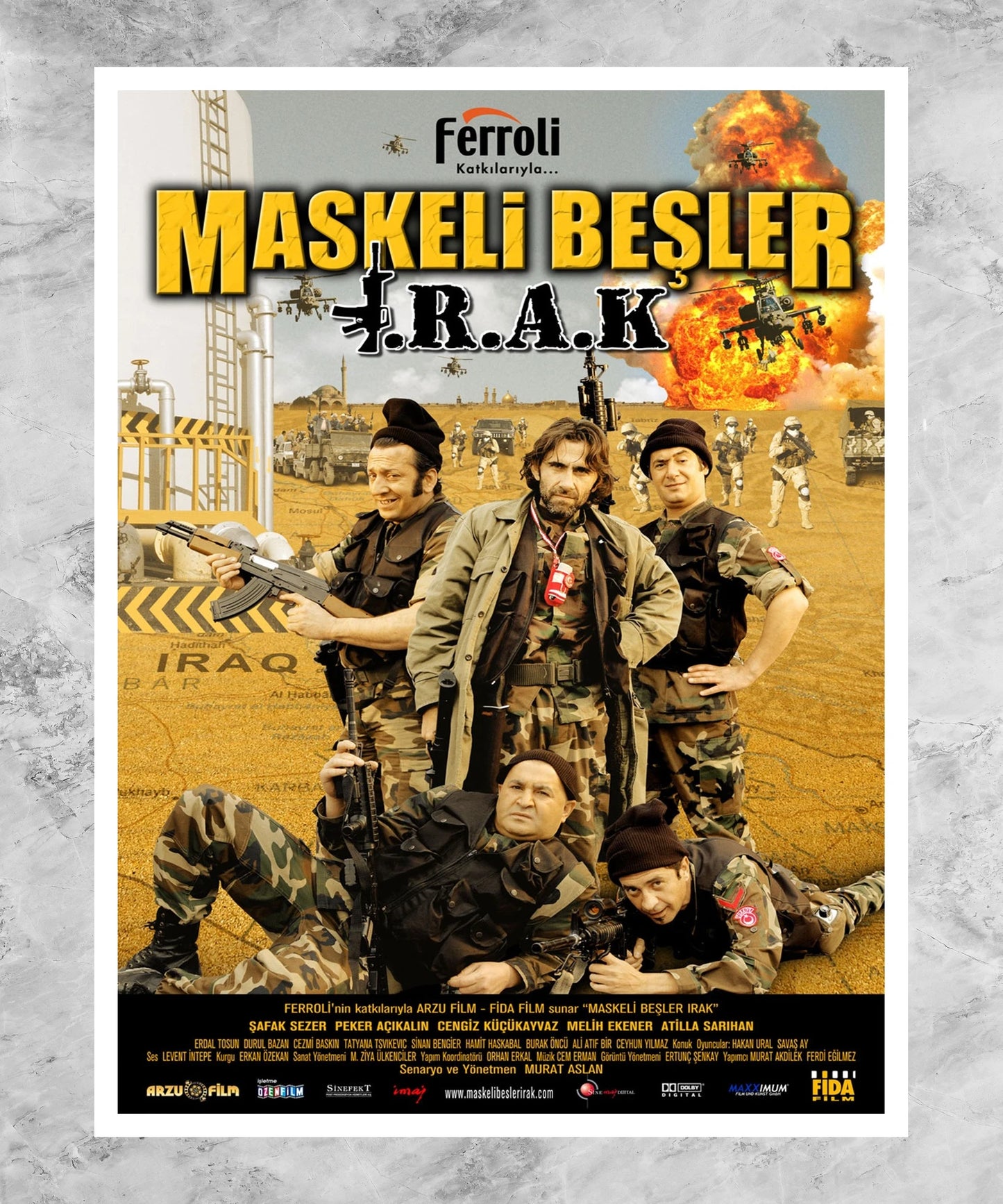 Maskeli Besler: Irak Poster