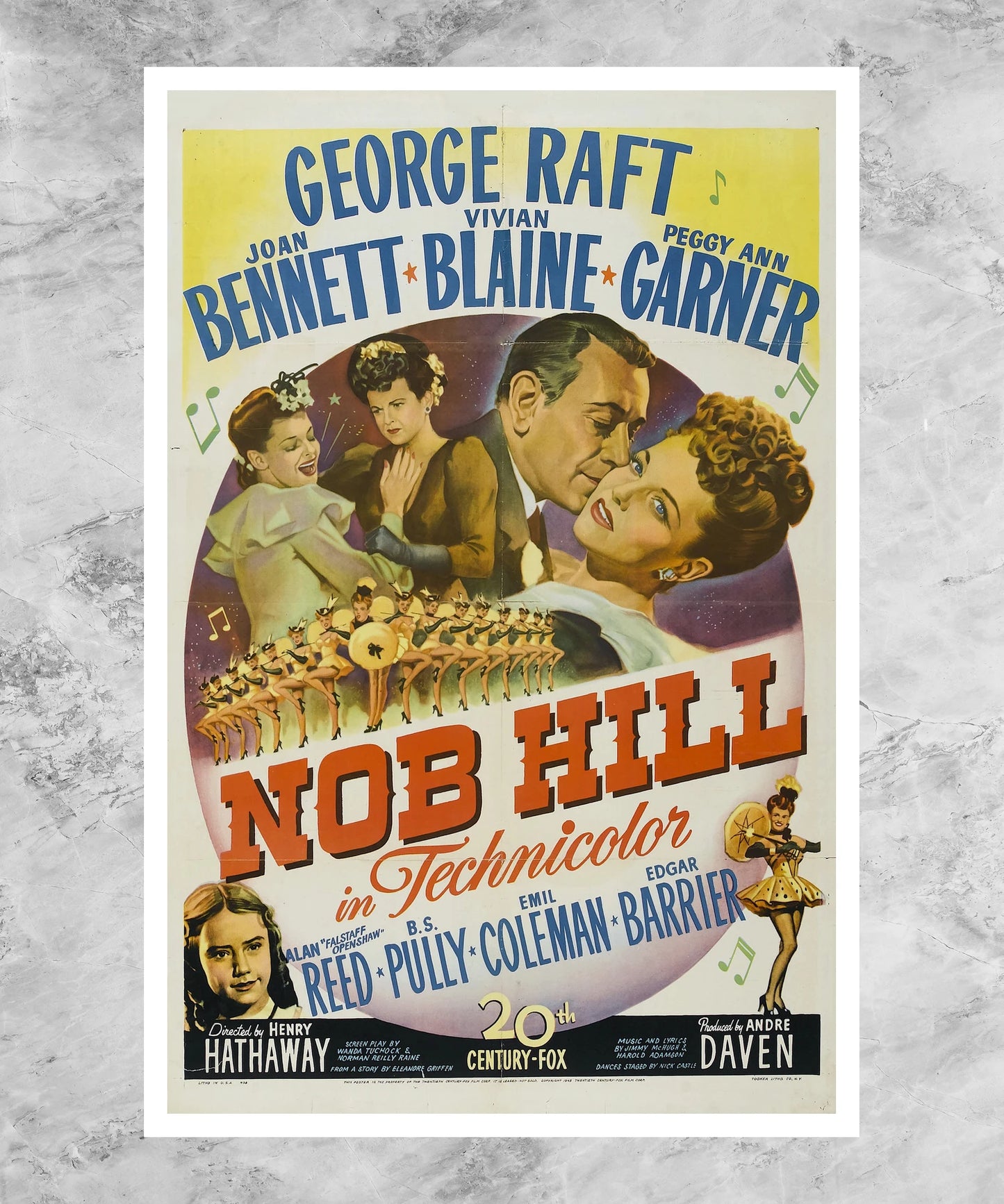 Nob Hill Poster