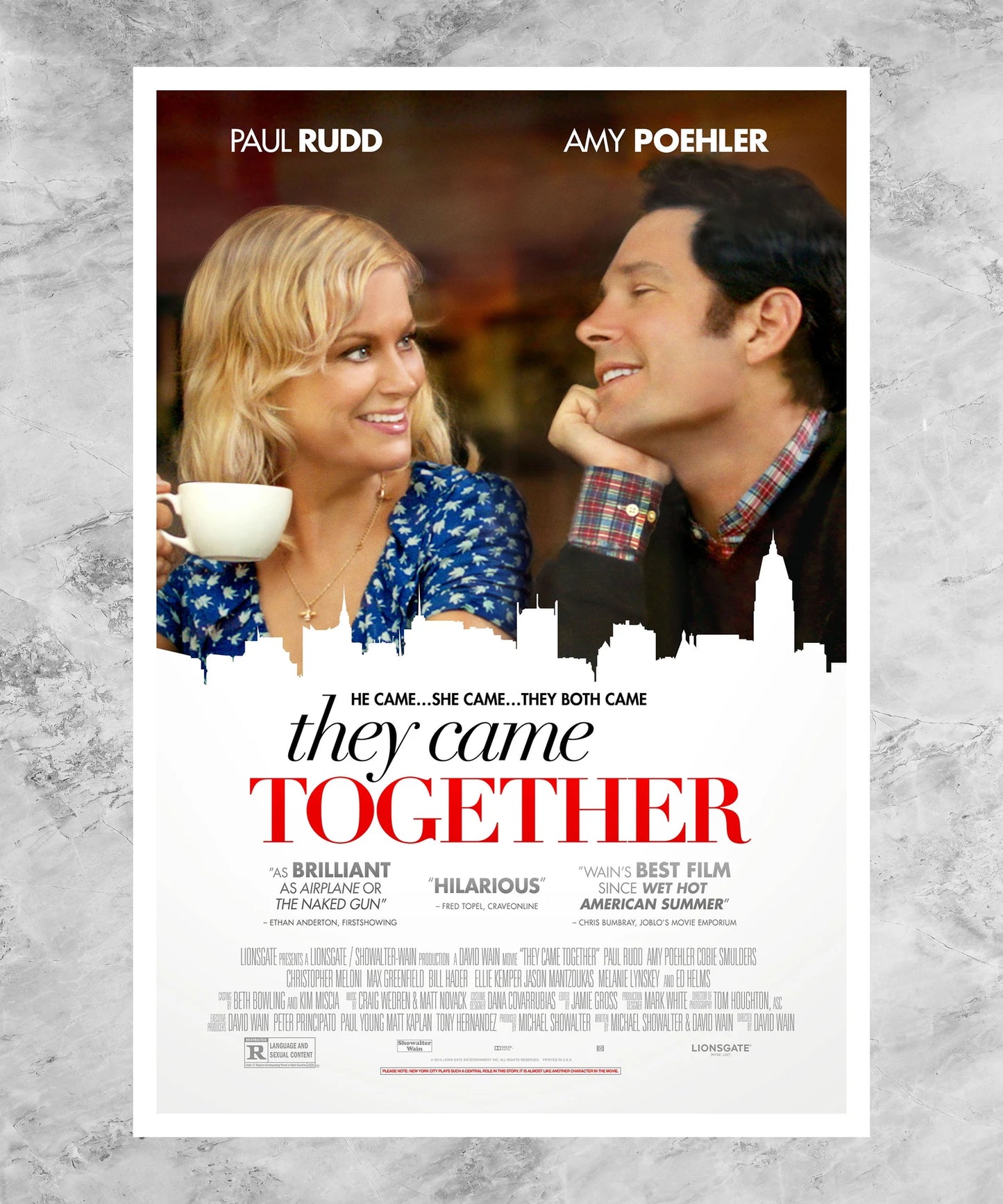 They Came Together Poster