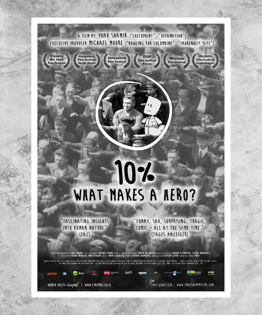 10%: What Makes a Hero? Poster
