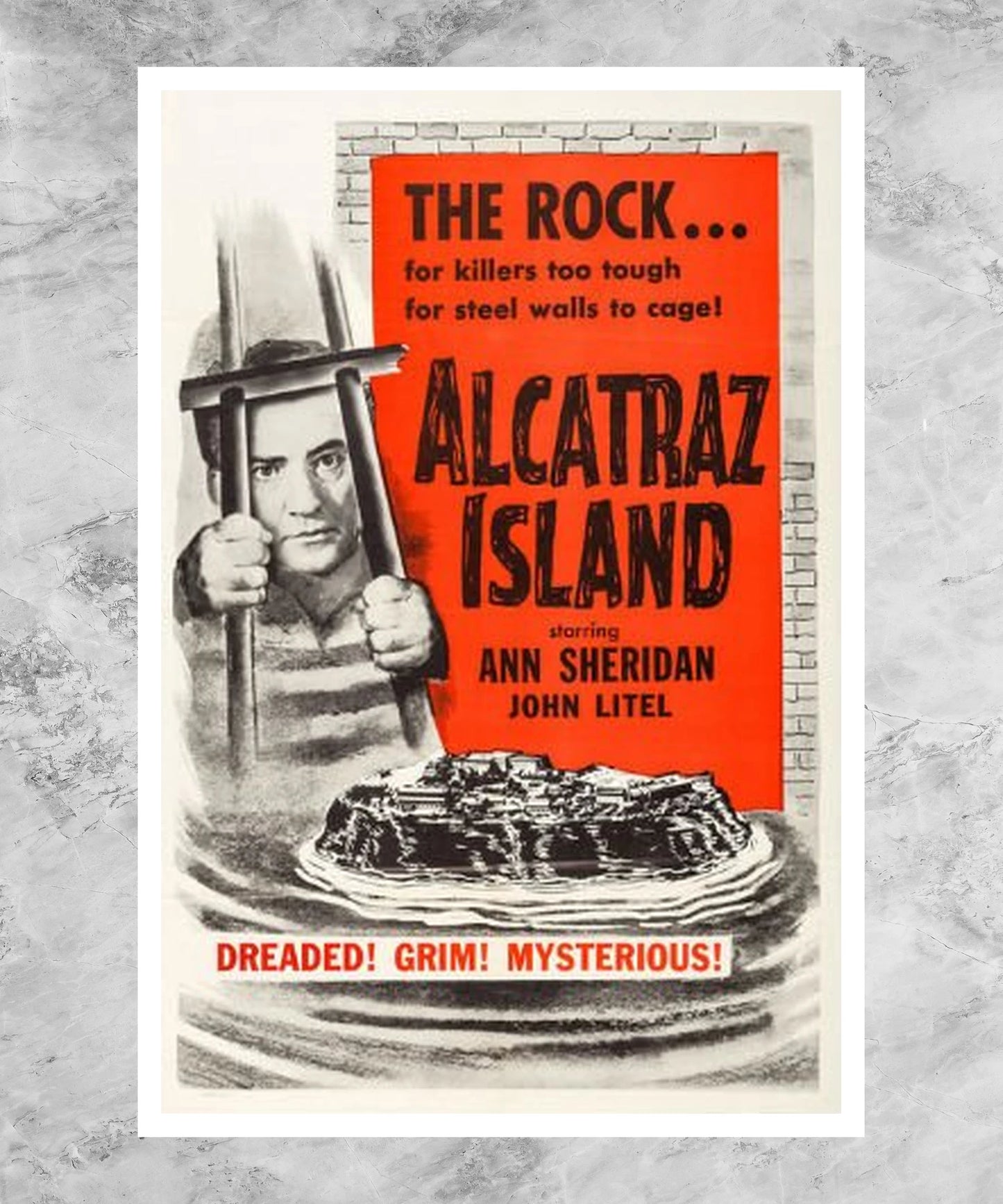 Alcatraz Island Poster