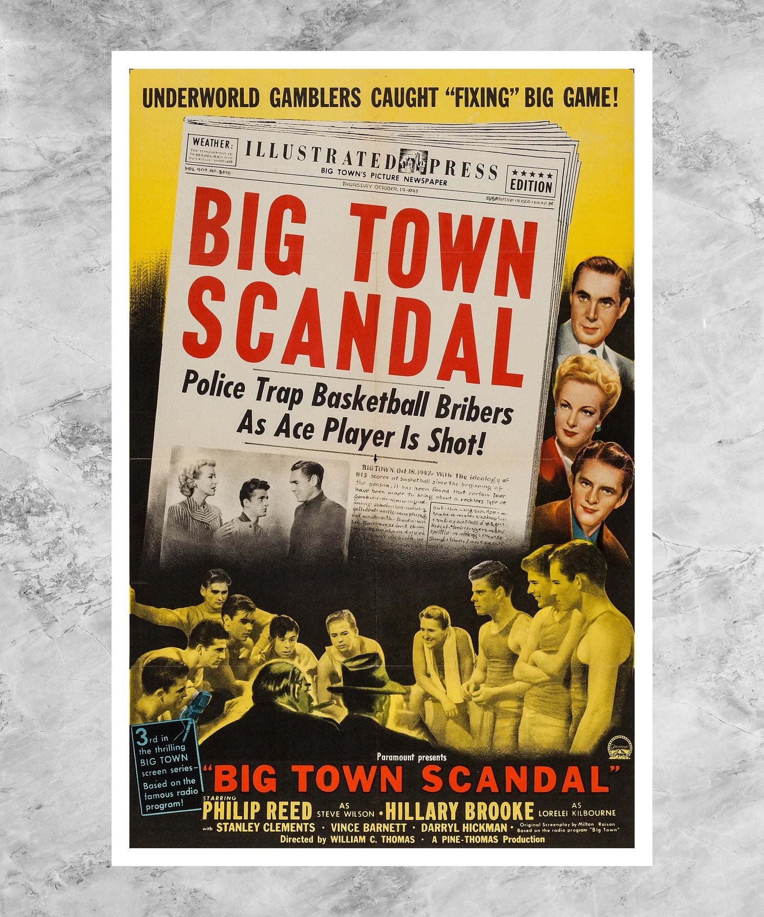 Big Town Scandal Poster