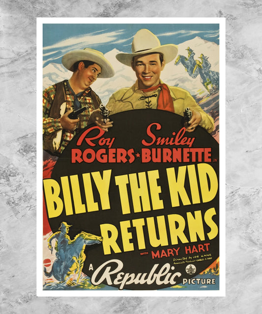 Billy the Kid Returns Poster