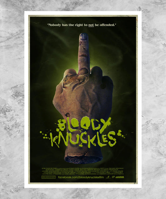 Bloody Knuckles Poster