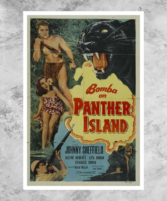 Bomba on Panther Island Poster