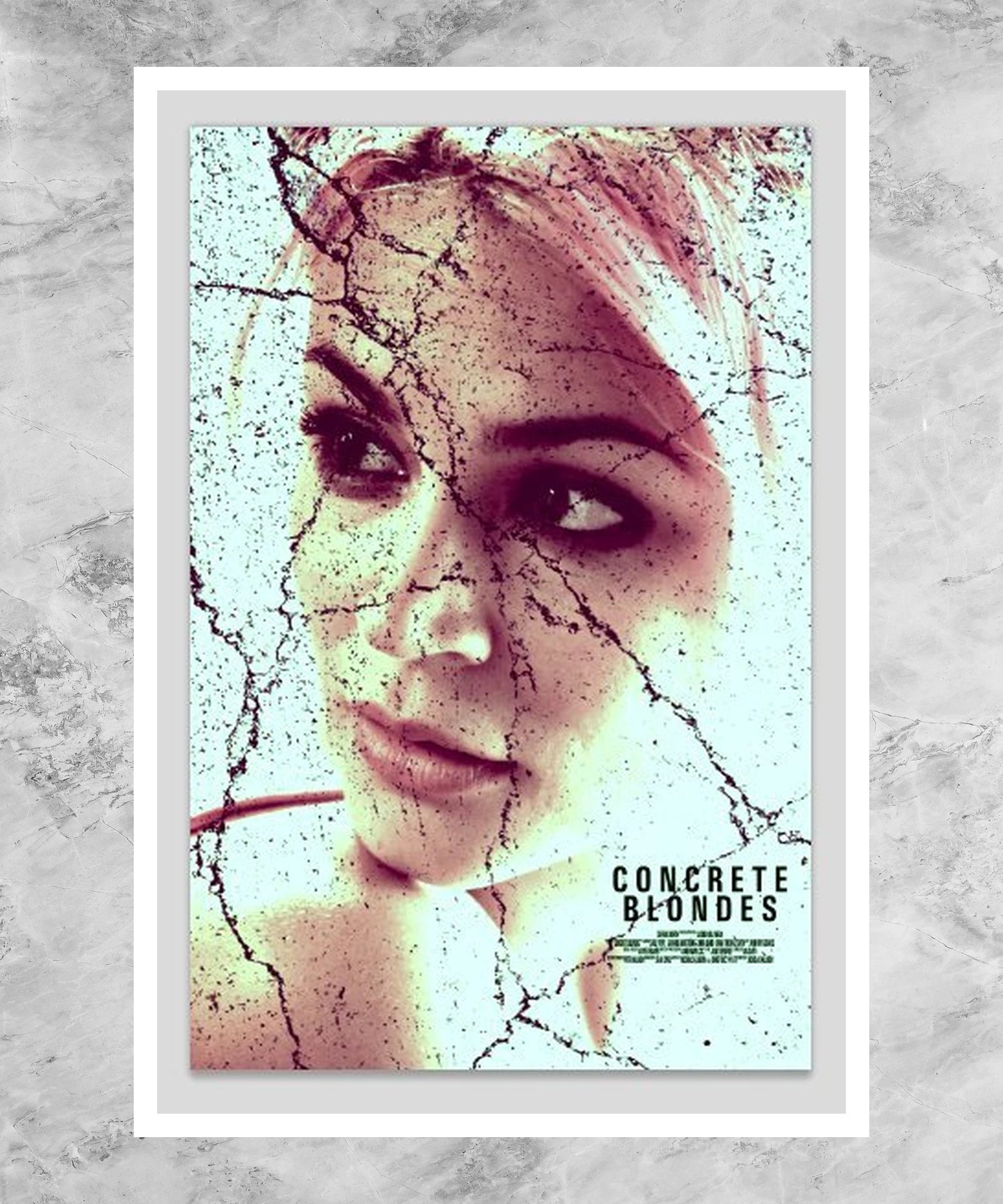 Concrete Blondes Poster