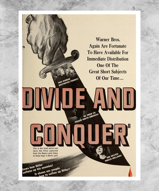 Divide and Conquer Poster