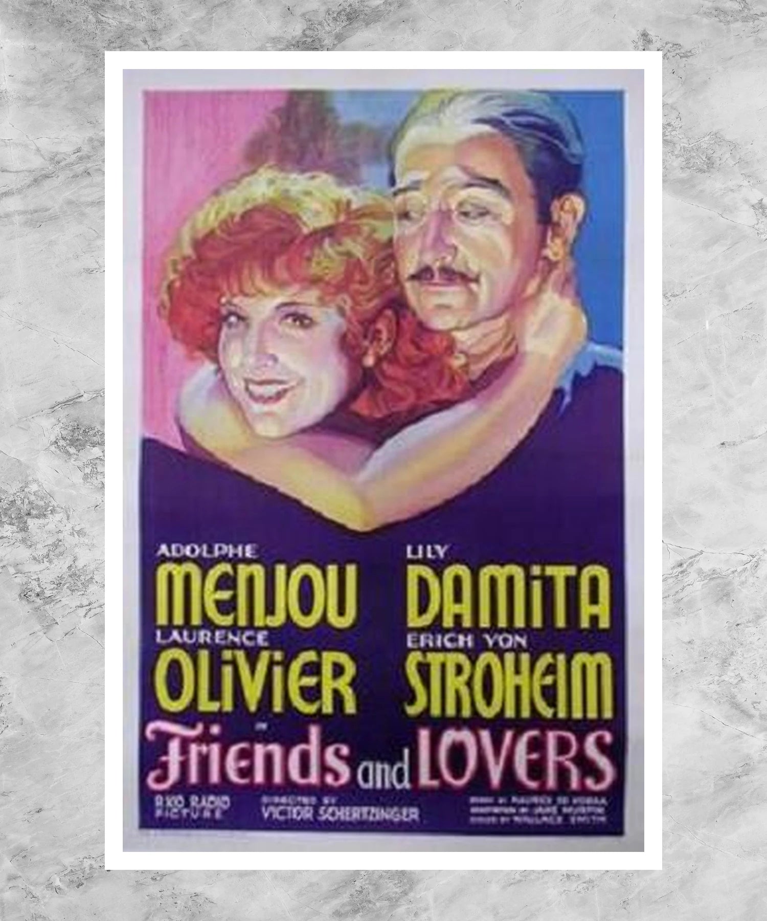Friends and Lovers Poster