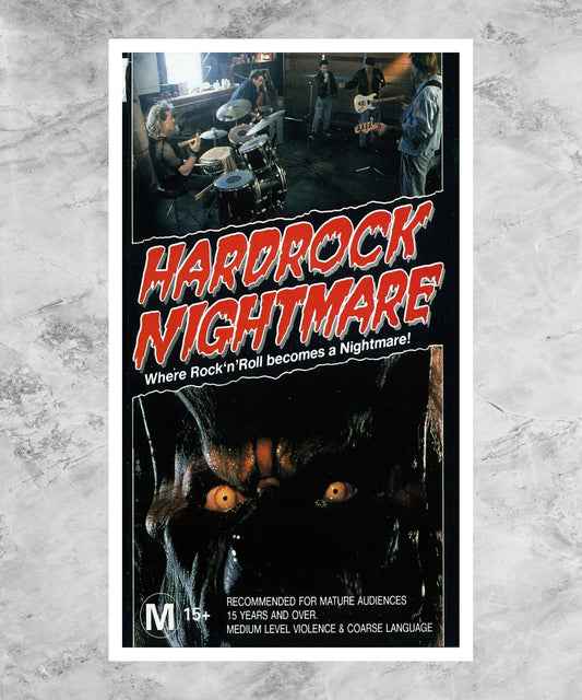 Hard Rock Nightmare Poster