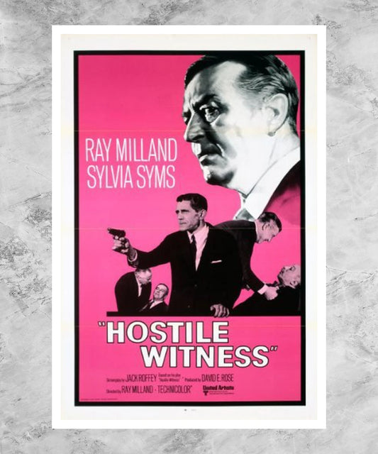 Hostile Witness Poster