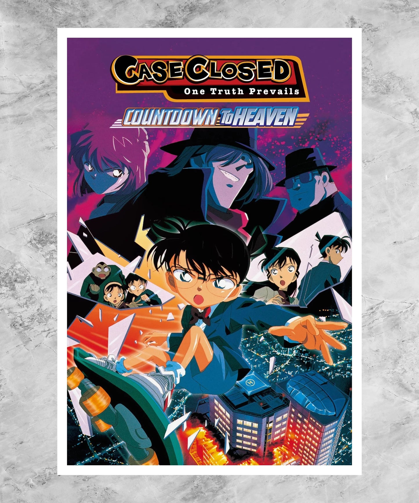Meitantei Conan: Tengoku no countdown Poster
