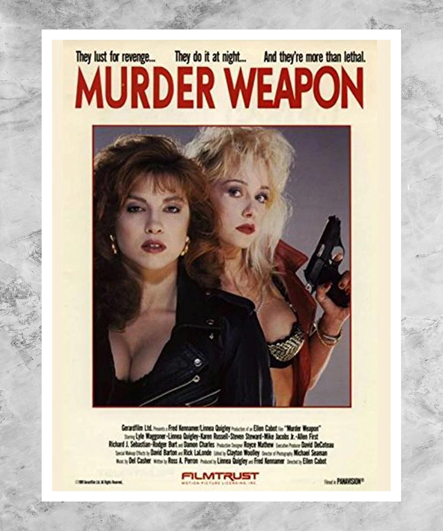Murder Weapon Poster