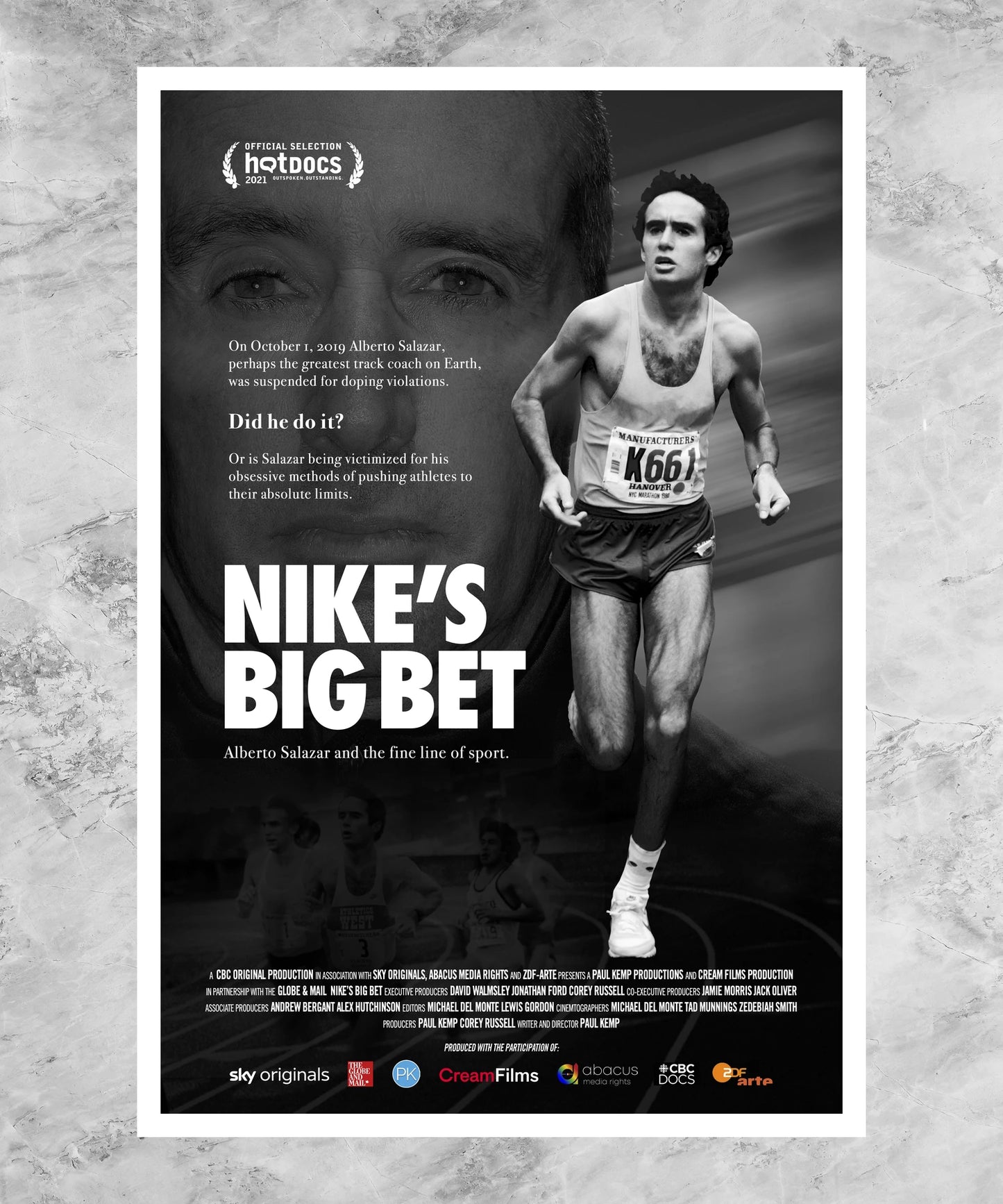 Nike's Big Bet Poster