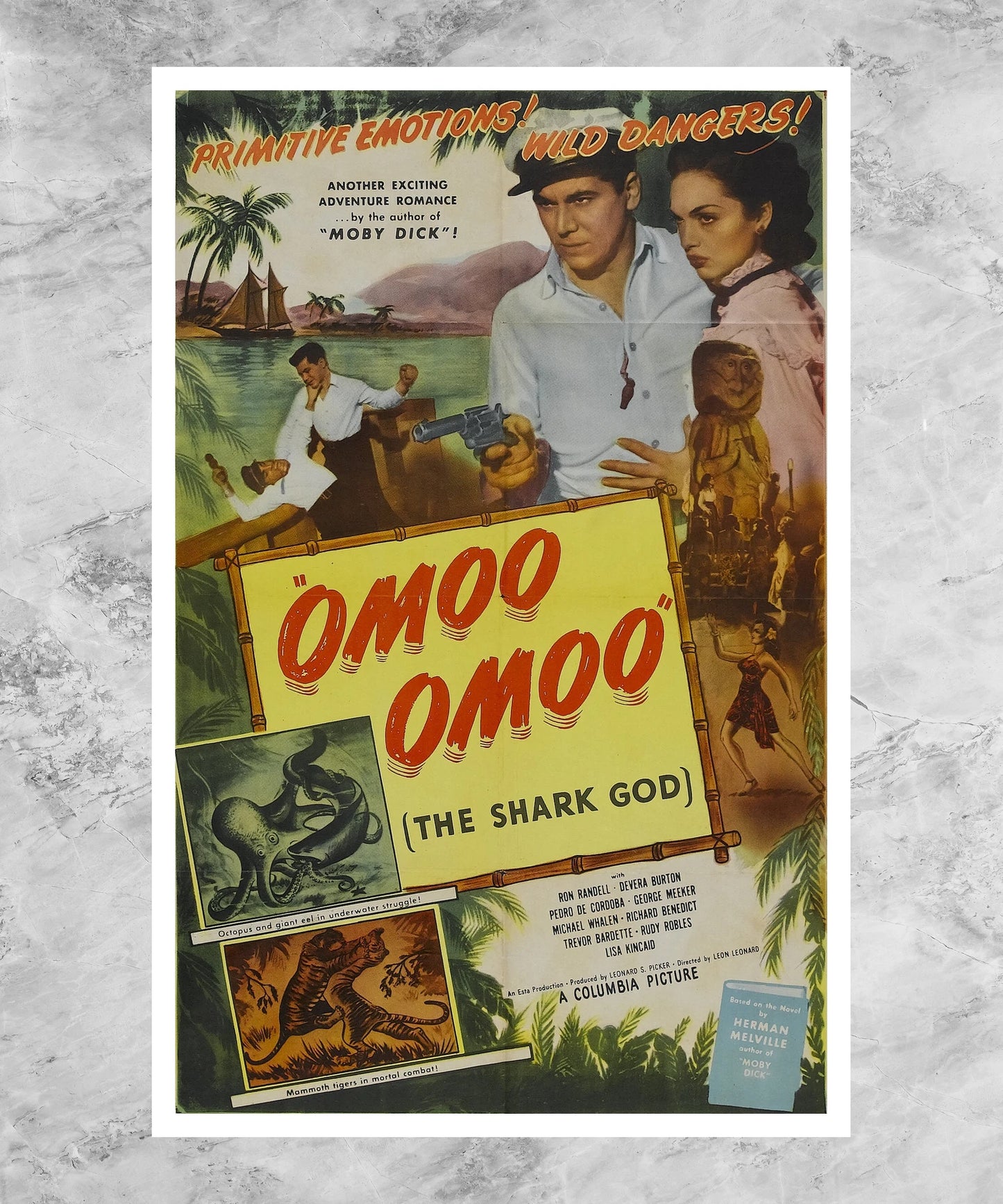 Omoo-Omoo the Shark God Poster
