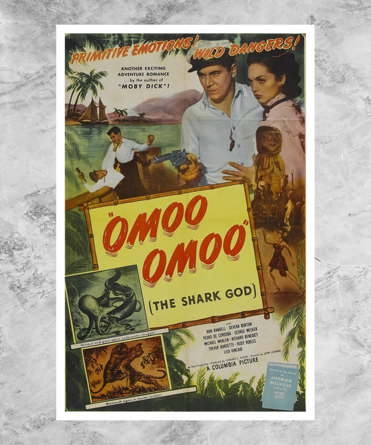 Omoo-Omoo the Shark God Poster