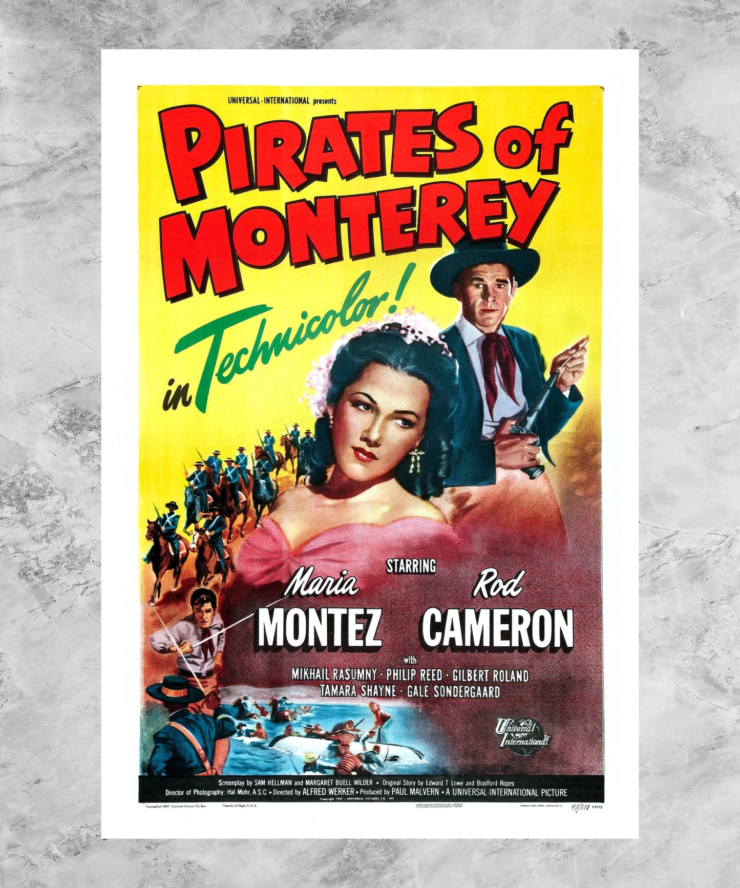 Pirates of Monterey Poster