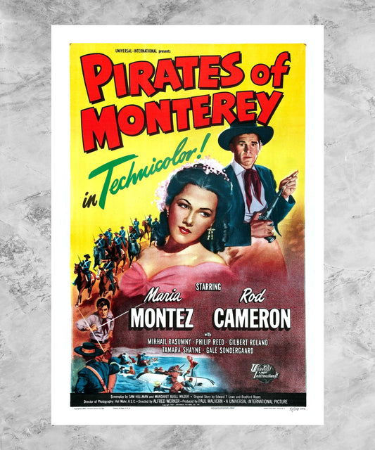 Pirates of Monterey Poster