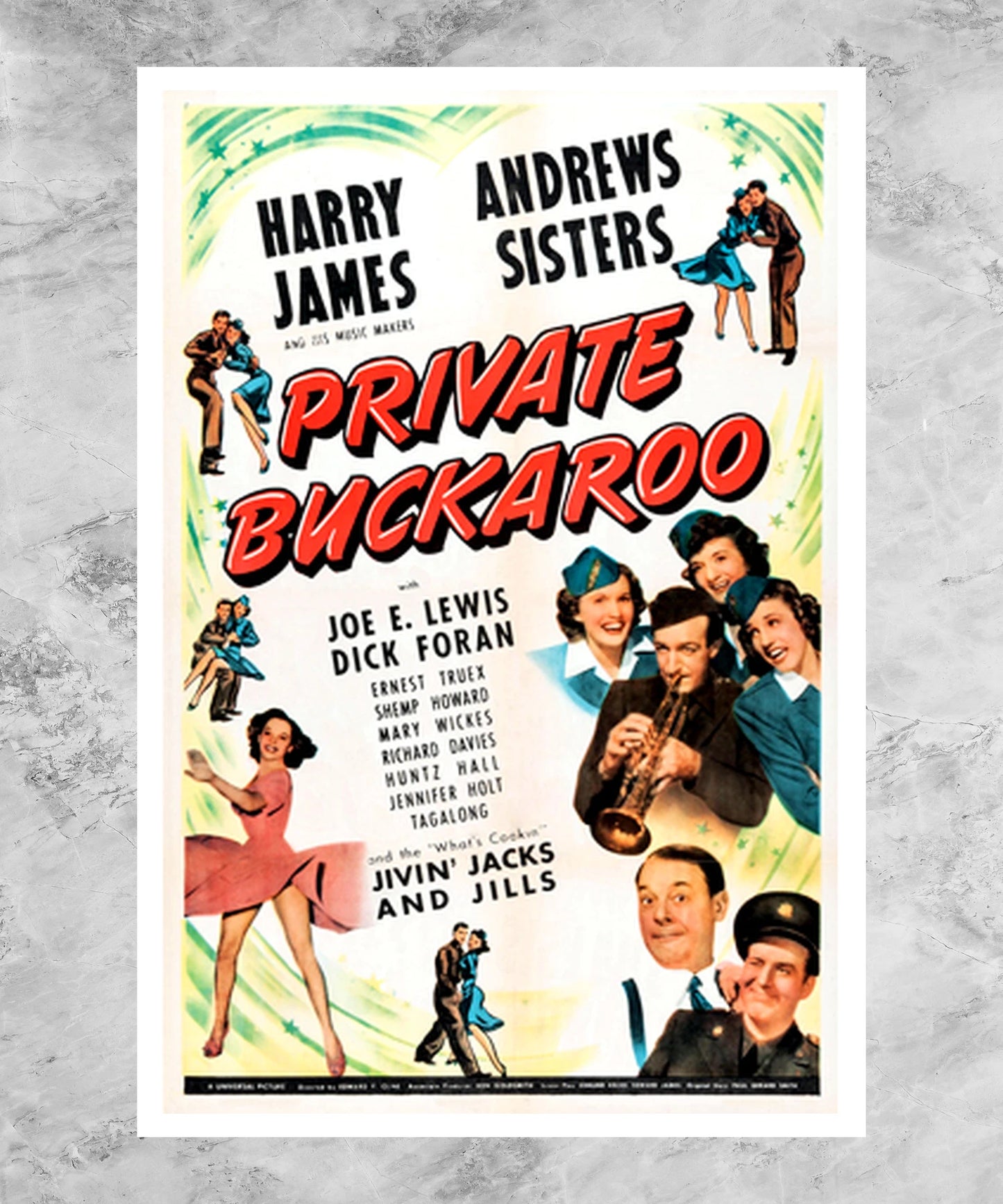Private Buckaroo Poster