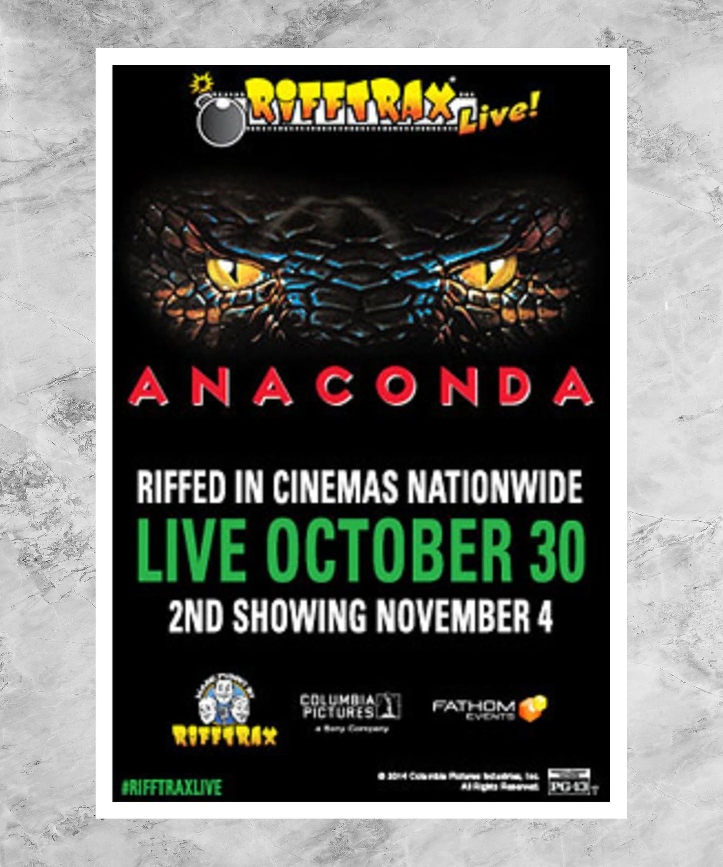 RiffTrax Live: Anaconda Poster