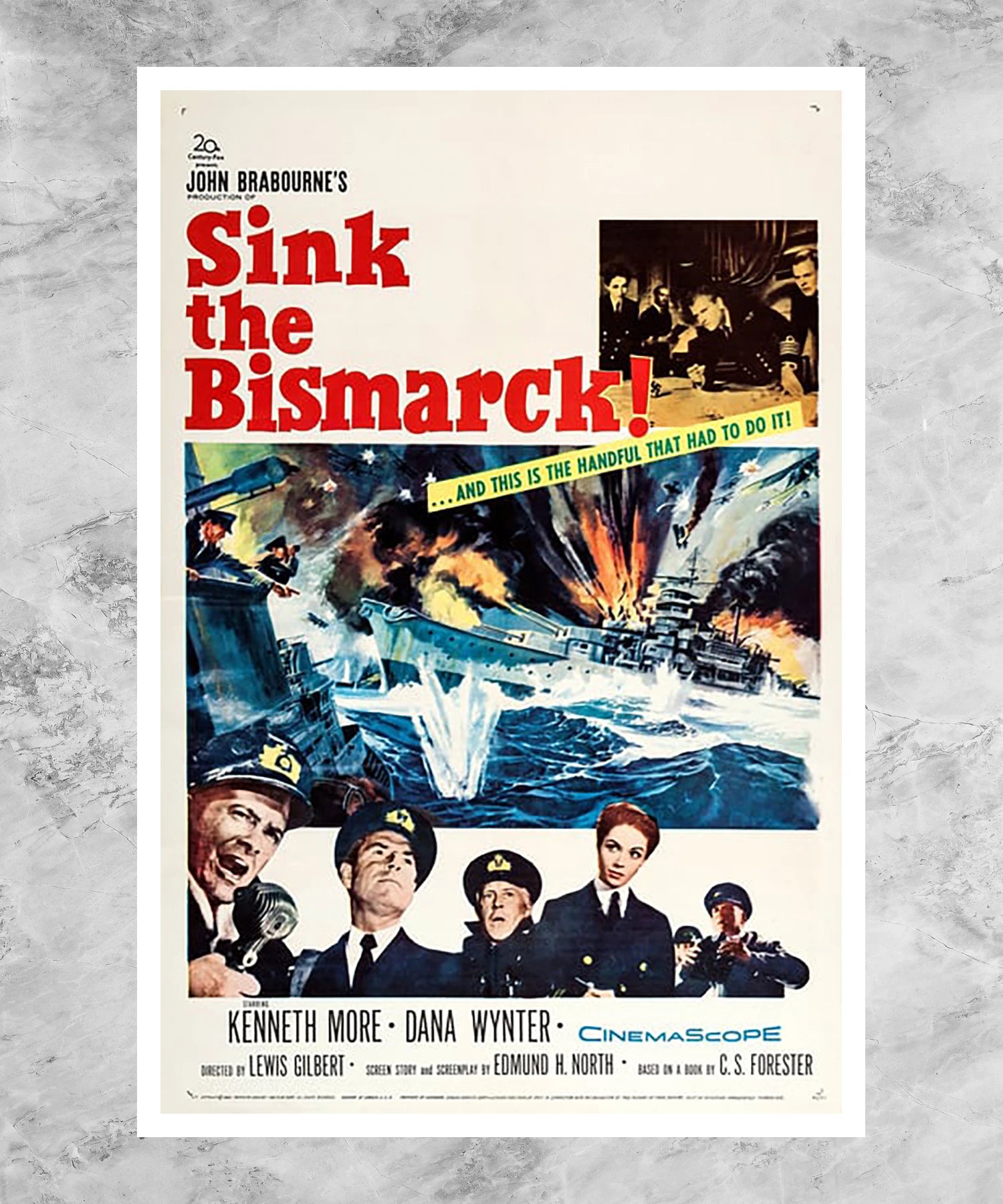 Sink the Bismarck! Poster