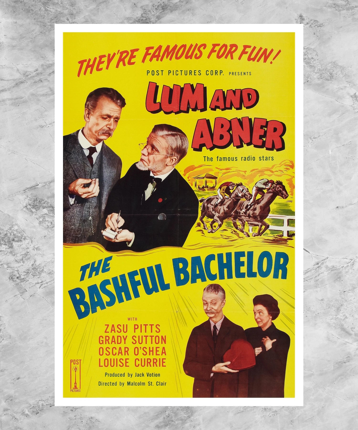 The Bashful Bachelor Poster