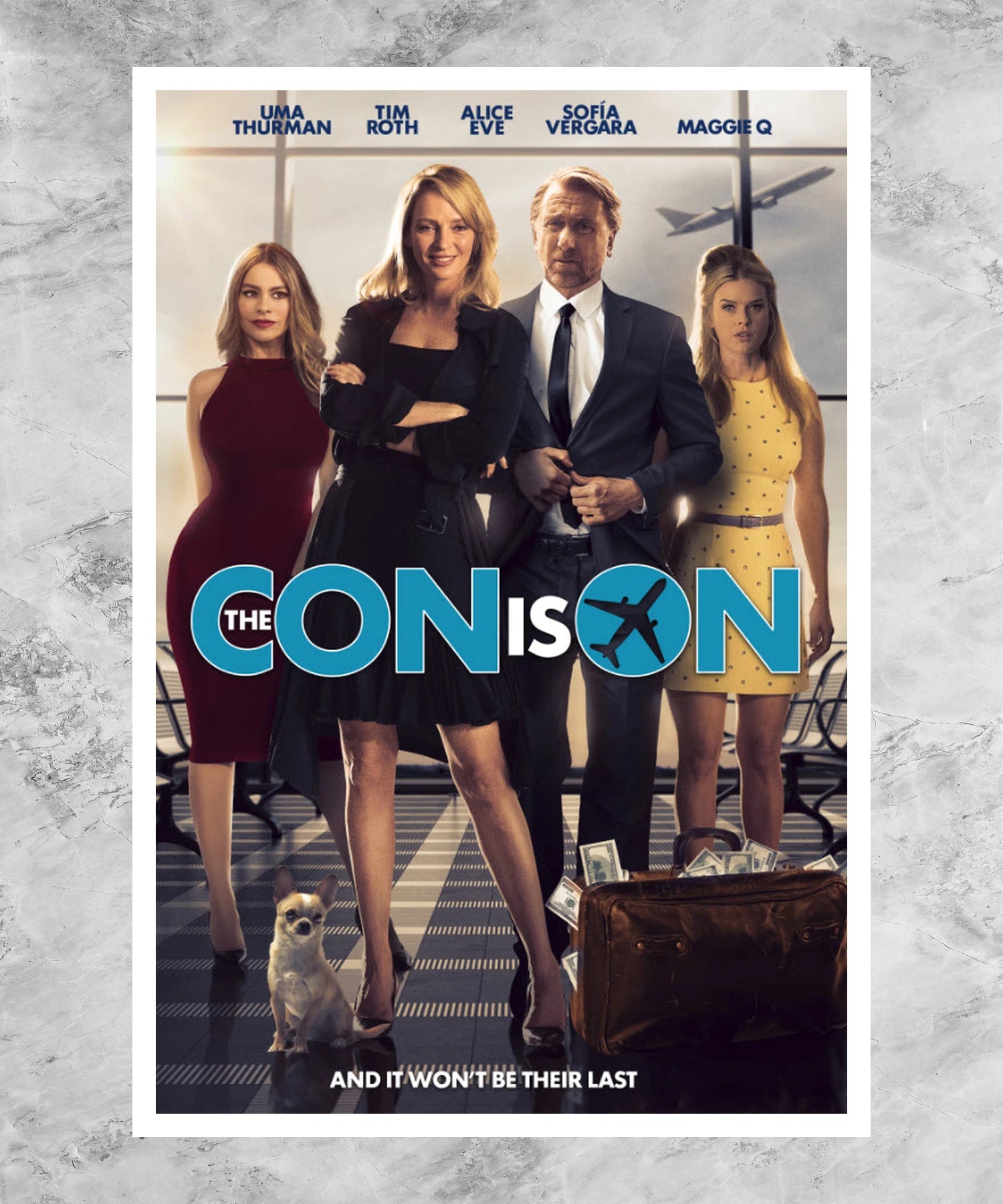 The Con Is On Poster