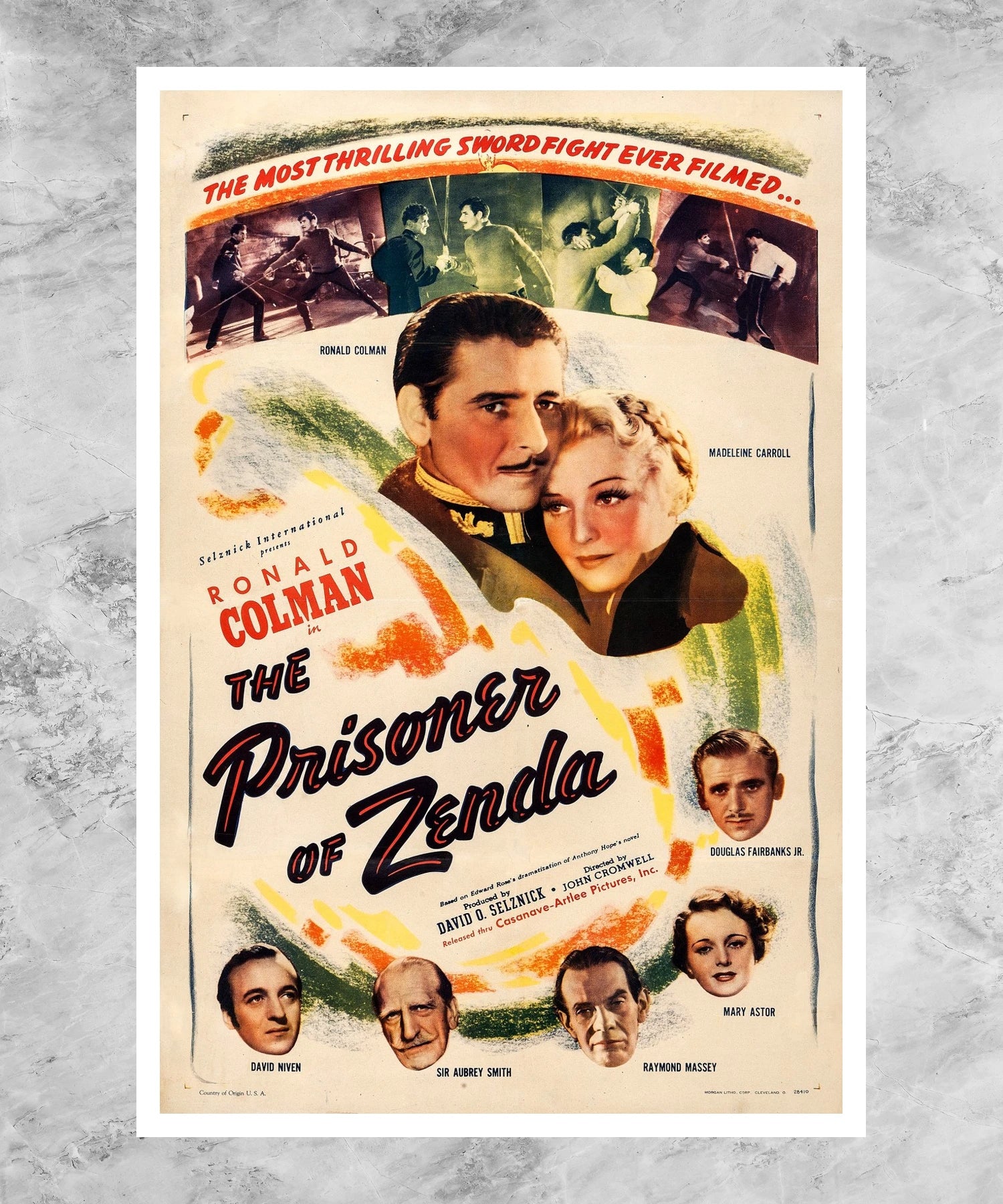 The Prisoner of Zenda Poster