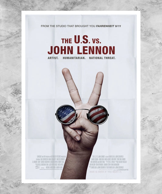 The U.S. vs. John Lennon Poster