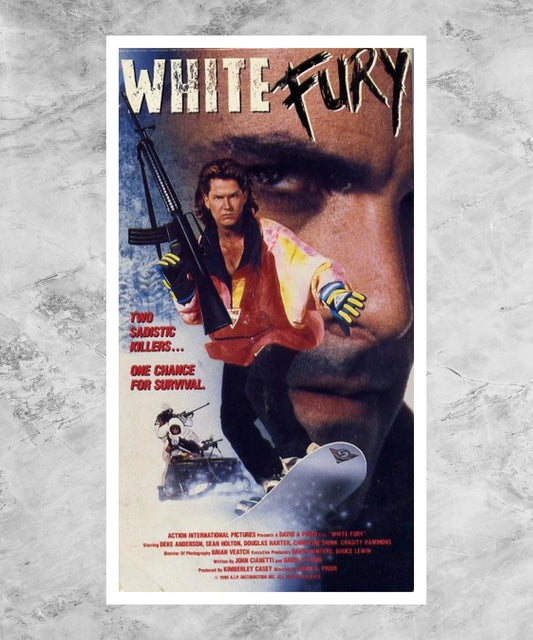 White Fury Poster